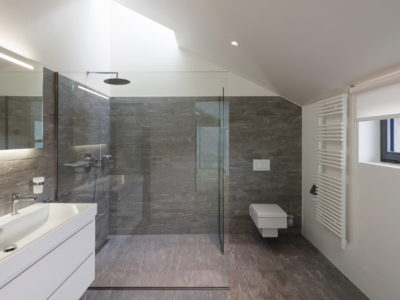 Interior of a house, bathroom modern design