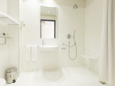 Interior of a modern bathroom