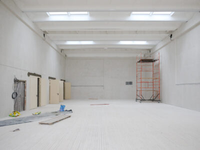 premises in a school under construction in a semi-finished state
